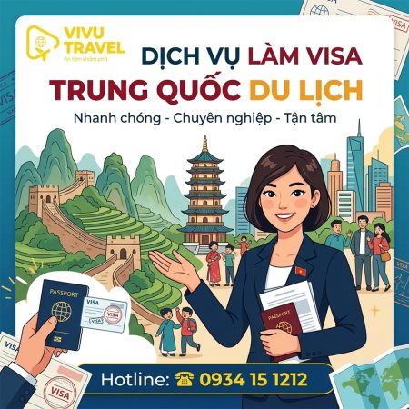 Làm visa Trung Quốc du lịch